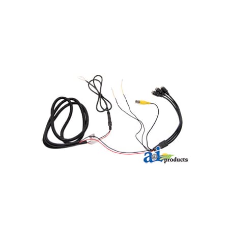 A & I Products CabCAM Cable, Wired CabCAM Camera CASE IH AFS PRO 700 & New HollIntelliview IV Monitors 8.5"x6"x2" A-CBL700